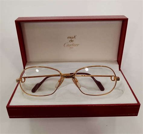 vintage cartier panthere glasses.